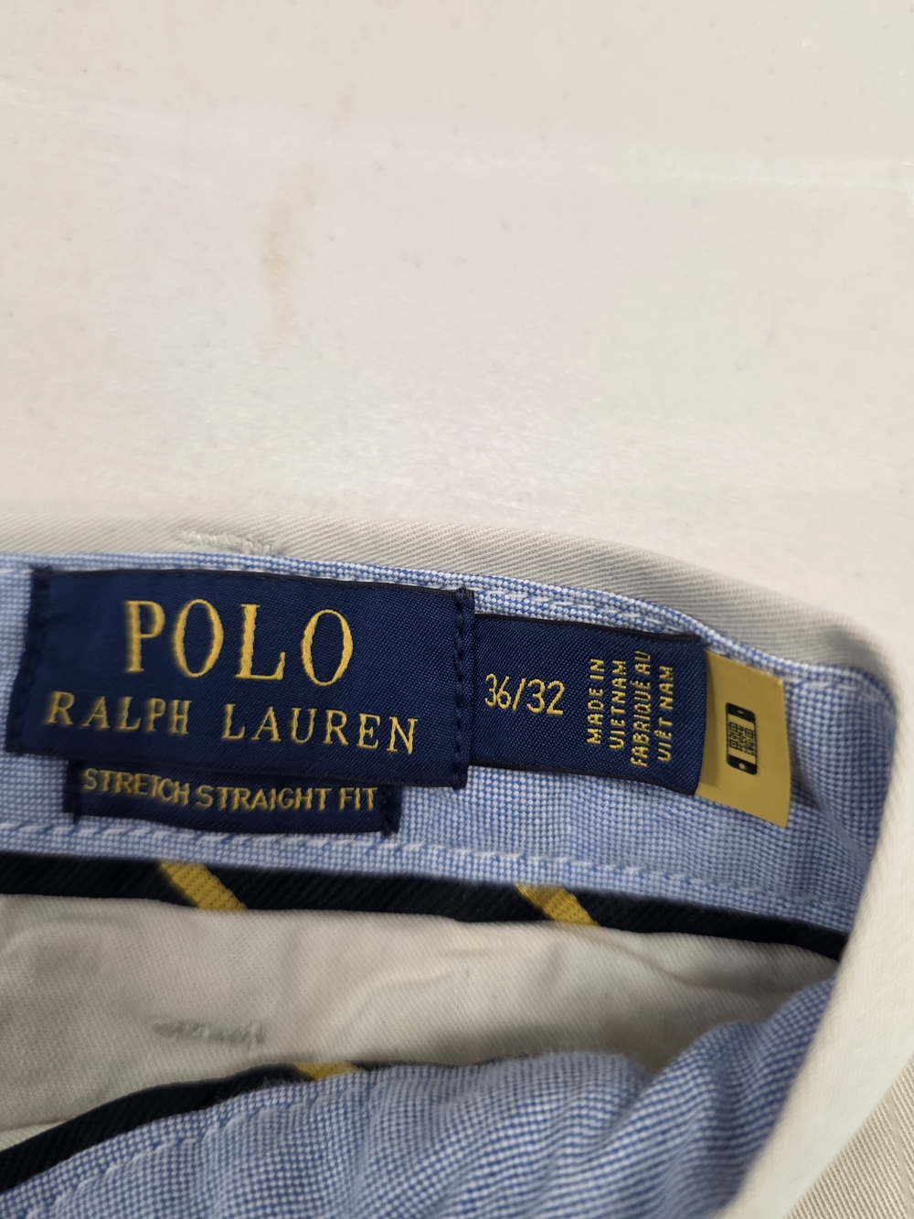 Polo Ralph Lauren Chino Khaki Beige Pants Men's Size 36x32 - Picture 3 of 7